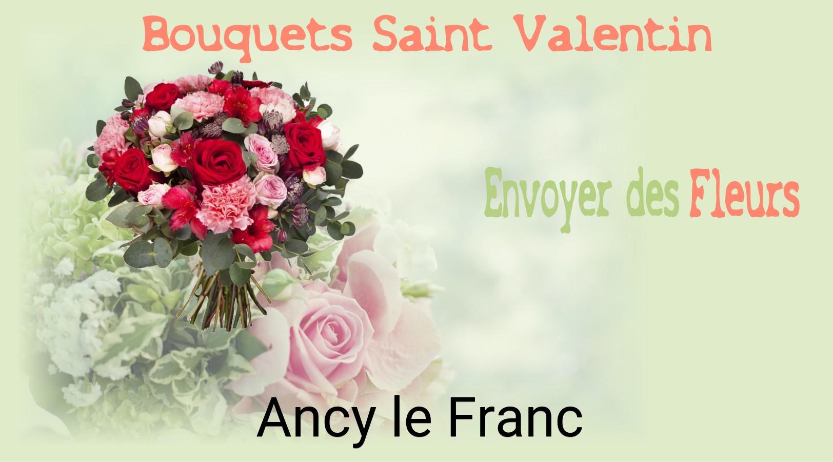 Roses de Saint-Valentin livrées à Ancy-le-Franc
